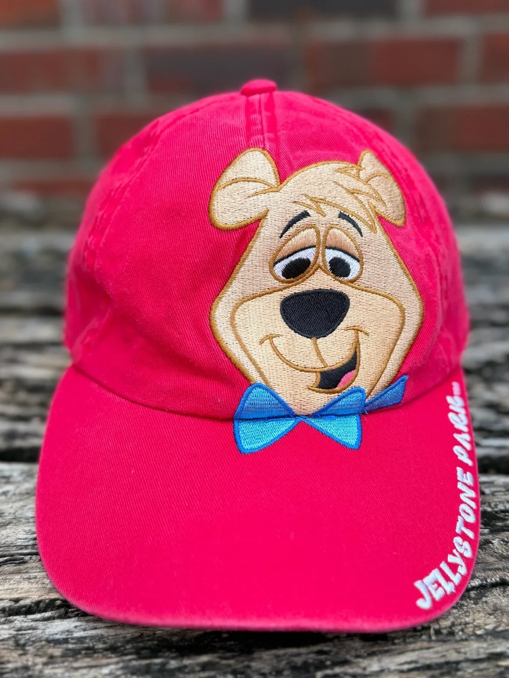 JELLYSTONE PARK Camp Resort Embroidered Boo Boo Adjustable Youth Baseball Cap P1